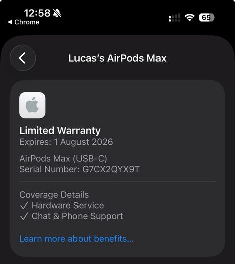 AirPods Max (2nd Gen 2024) USB-C Midnight
