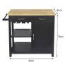 BRAND NEW 79x82x40cm 2 Drawers 2 Shelves Single Door Shelf Sideboard Meal Side Storage Locker Living Room Cabinets Home Furniture Image 4