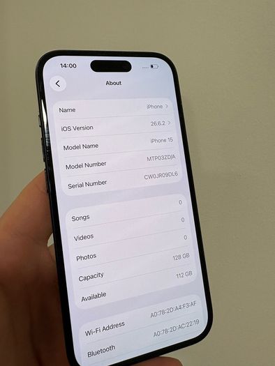 iphone 15 128 gb