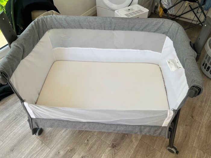 Silver Cross travel crib co-sleeper