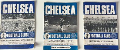 Chelsea 1970/71 Matchday Programmes