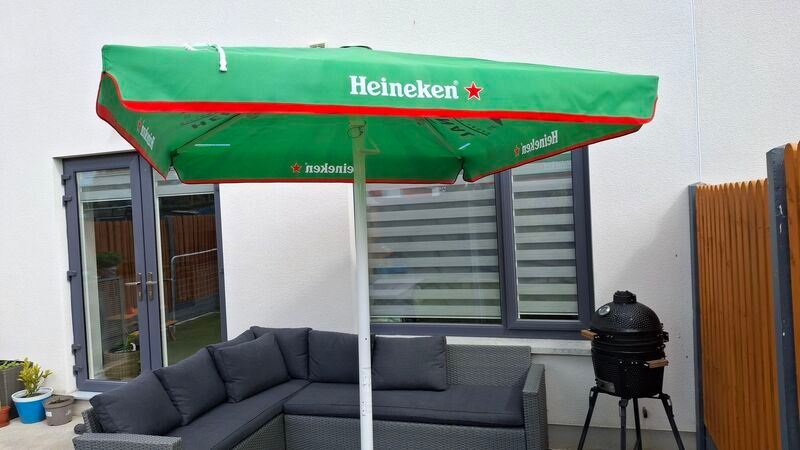 heineken patio umbrella for sale Large – Rebound Centre Heineken beer patio umbrella |