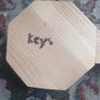 Wooden Key-Shaped Key Hanger Image 4