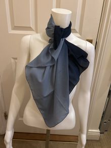 2 colours scarf