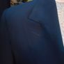 Vintage Betty Barclay Navy Power Business suit or Occasion size small Image 7