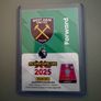 Jarrod Bowen West Ham signed card Image 2