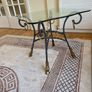 A matching pair of glass tables Image 2