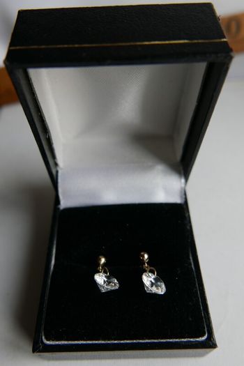 Vintage 9ct Gold 375  Drop/Dangle Art Deco  Earrings 1,46g