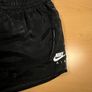 Nike Air Sheen Women's Black Running Shorts CU5520-010 Size Medium - Rare Image 2