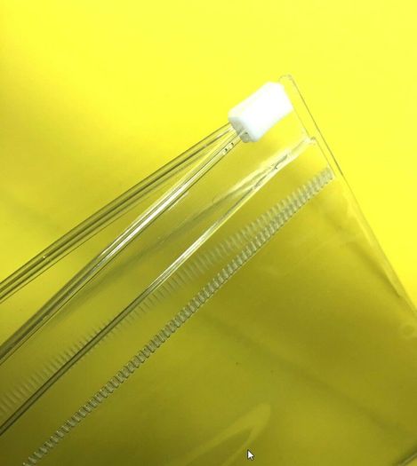Set of 2 Waterproof Large Phone bags Transparent Clear Dirt Proof zip case