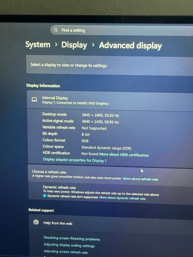 Dell Precision 5550 Laptop i7/32GB/512SSD/4KOled/Nvidia
