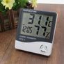 Lcd Electronic Thermometer With Internal And External Temperature And Humidity Measurement With Clock, Date And Alarm Image 2