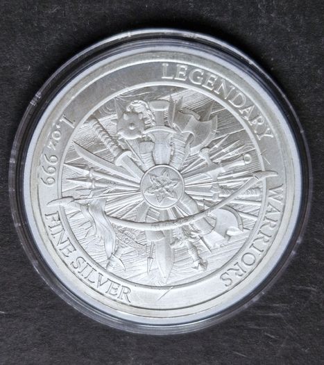 1 Oz Silver Legendary Warriors Geronimo