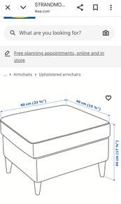 Ikea footstool,