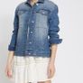 Dunnes Stores Relaxed Fit Denim Jacket Image 3