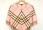 Burberry vintage pale pink poncho