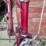 classic vintage old road racing bike Image 5