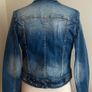 SMAGLI jeans stretch denim bomber jacket size medium Image 2