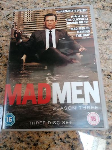 Madmen Season 1,2,3 DVD's REDUCED Reduced