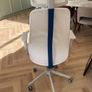 gaming/office white chair Image 5