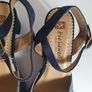 PieSanto Ladies Blue Sandals Leather & Suede New With Box Size UK2 EU35 CAN POST Image 9
