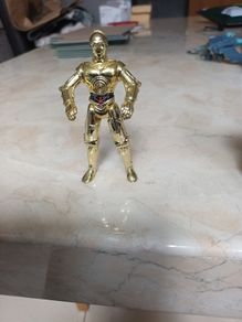 Vintage  Star Wars  C-3PO Gold Robot 90s Figure.