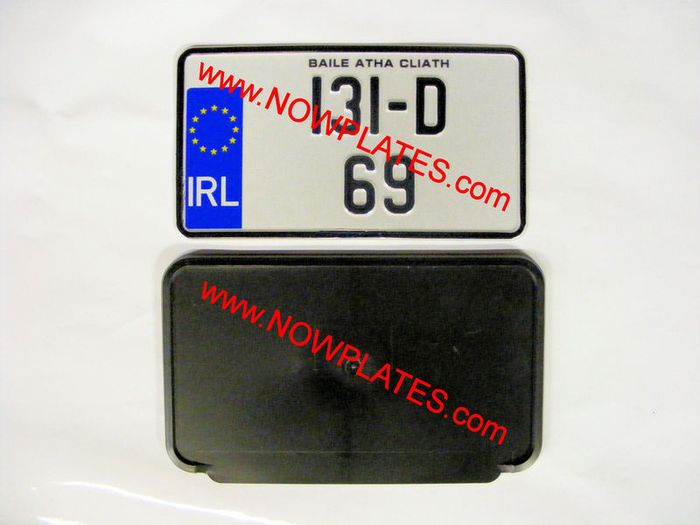 IRL Pressed Plate with a Black Frame