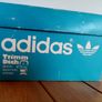 Rare Vintage 1970's Adidas Box. Made in West Germany. For Display, Storage, Stage/Film prop, photography, Craft, Project, Art, Etc.. Adidas Boxes. Touring. Size 9. 70's. Trainers, Runners, Casual, Footwear, Shoes. Image 6
