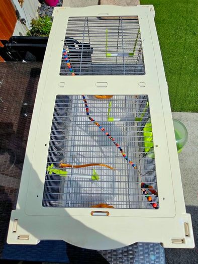 Vision by Hagen double bird cage.
