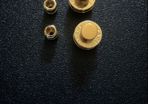 strap lock guitar system gold brand new