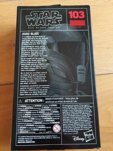Star Wars Black Series Zorii Bliss 6 inch Figure