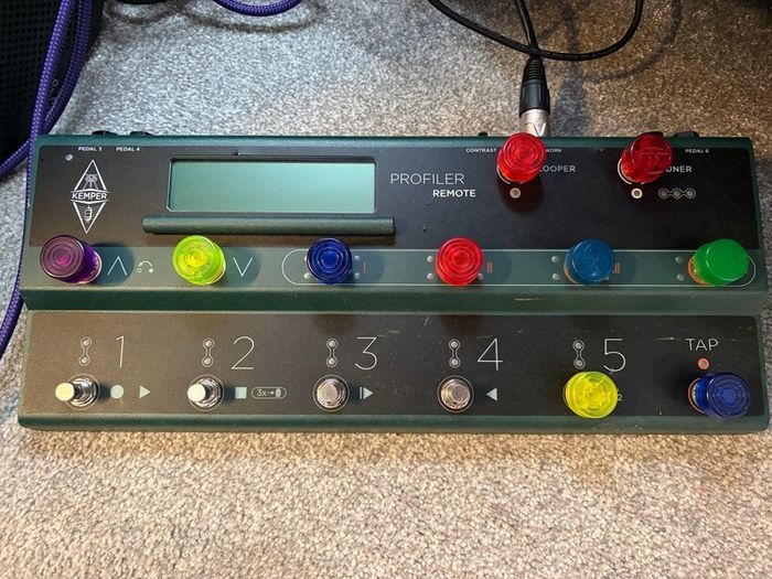 Kemper Unpowered Rack + Footswitch