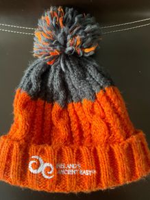 Bobble Hat beanie unisex with Pom Pom Ireland Ancient East