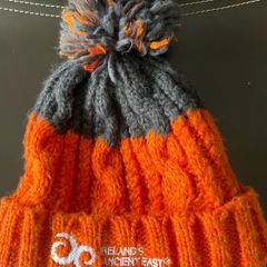 Bobble Hat beanie unisex with Pom Pom Ireland Ancient East