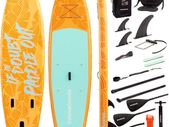 2-in-1 Inflatable Paddle Surf Board with Seat and Accessories Siros10'5