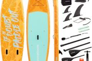 2-in-1 Inflatable Paddle Surf Board with Seat and Accessories Siros10'5" 320 cm