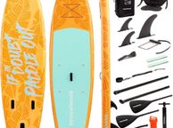 main image for ad 2-in-1 Inflatable Paddle Surf Board with Seat and Accessories Siros10'5" 320 cm