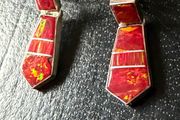 silver earrings