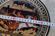 Set Of 2 Greek Hanging Plates.