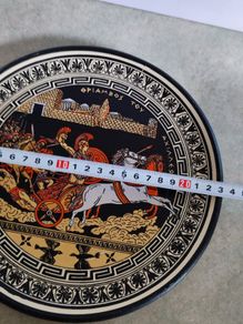 Set Of 2 Greek Hanging Plates.