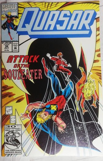 Quasar #36 Attack of The Souleater (1992)