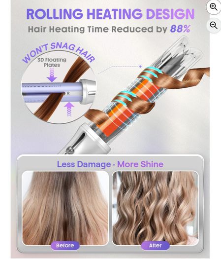 SHEGLAM Cool Air Automatic Curling Iron (32mm)