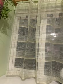 Light cream curtain