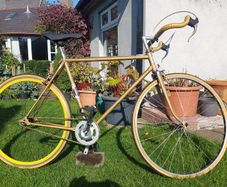 Vintage Puch rebuilt as fixie