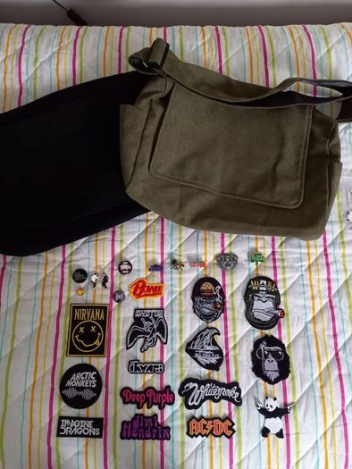 Band Patches and pins