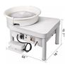 25cm 380W Electric Wheel Pottery Lathes Machine Ceramic Clay Ceramic Wheel Machine wheel machine Image 4