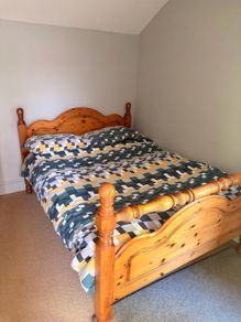Double bed base and mattress
