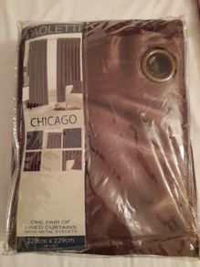 Curtains, two sets of new 90 x 90,