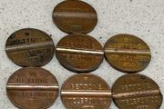 Telephone Token Italian lot of 7