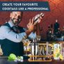 12-Piece Cocktail Shaker Set with Stand 750ml Image 7